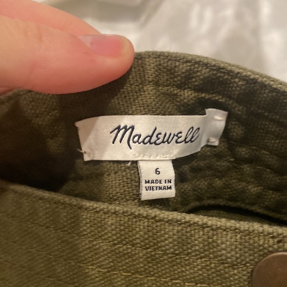 Army Green Madewell Skirt - Picture 3 of 4